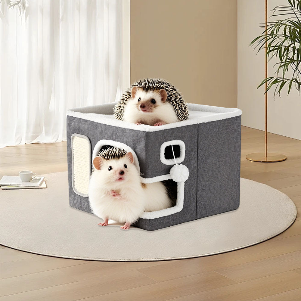NNETM Multi-Level Hideaway Bed for Small Pets