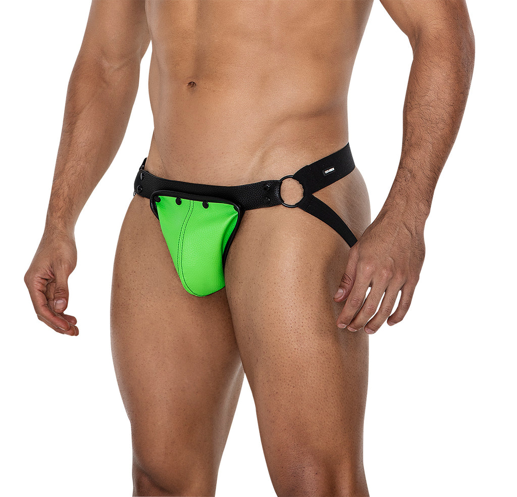 neongrün/schwarzer Jock Snap - L/XL-3