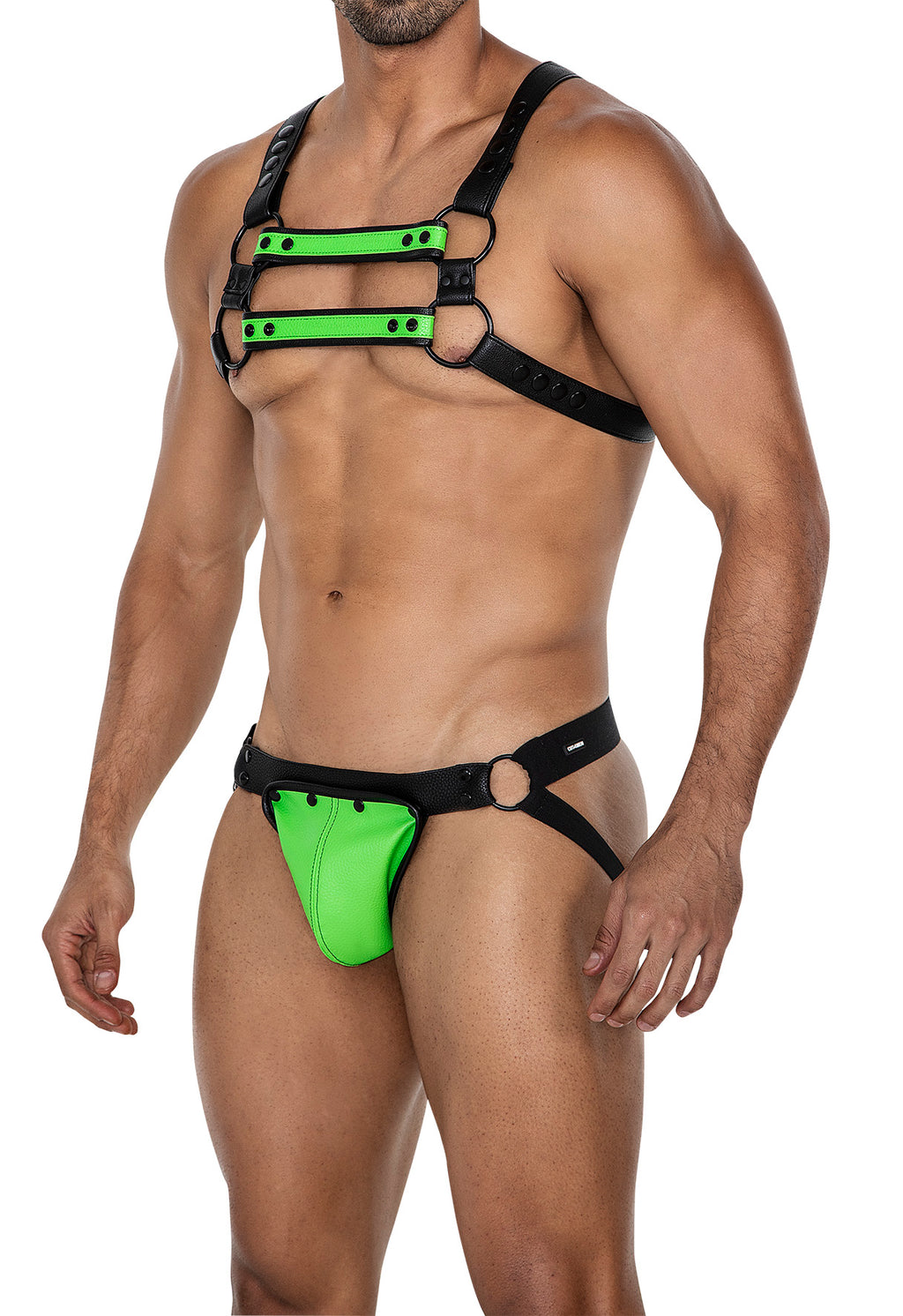neongrün/schwarzer Jock Snap - L/XL-4