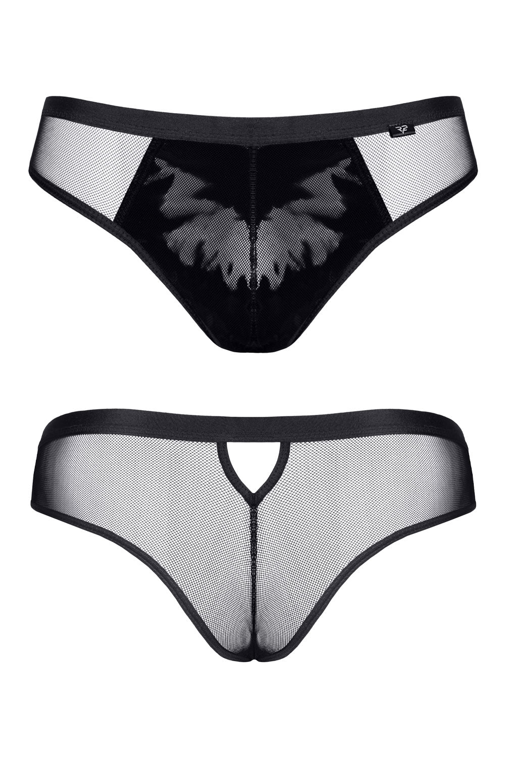 Netz-Slip REIzan001 schwarz - 2XL-3