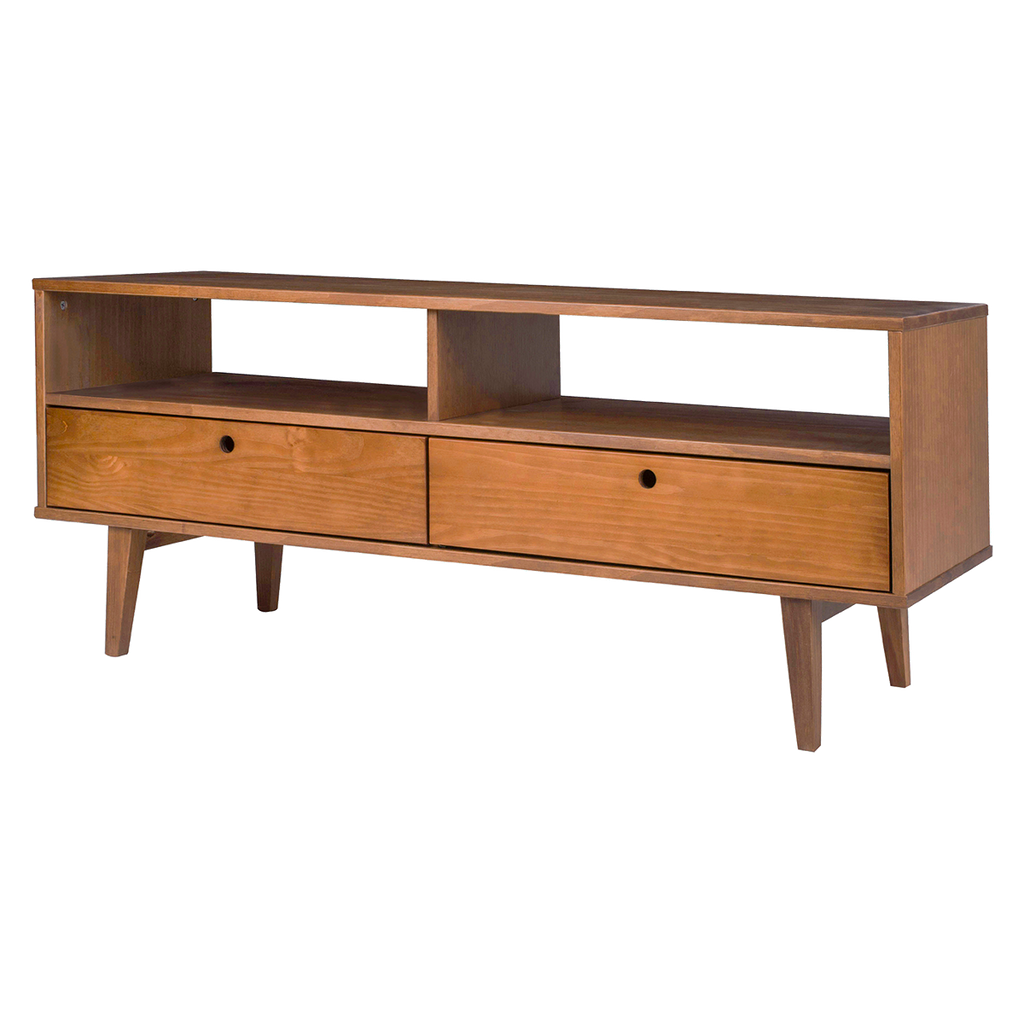 Lowboard Charme - Fernsehtisch mit Design im Retro-Stil