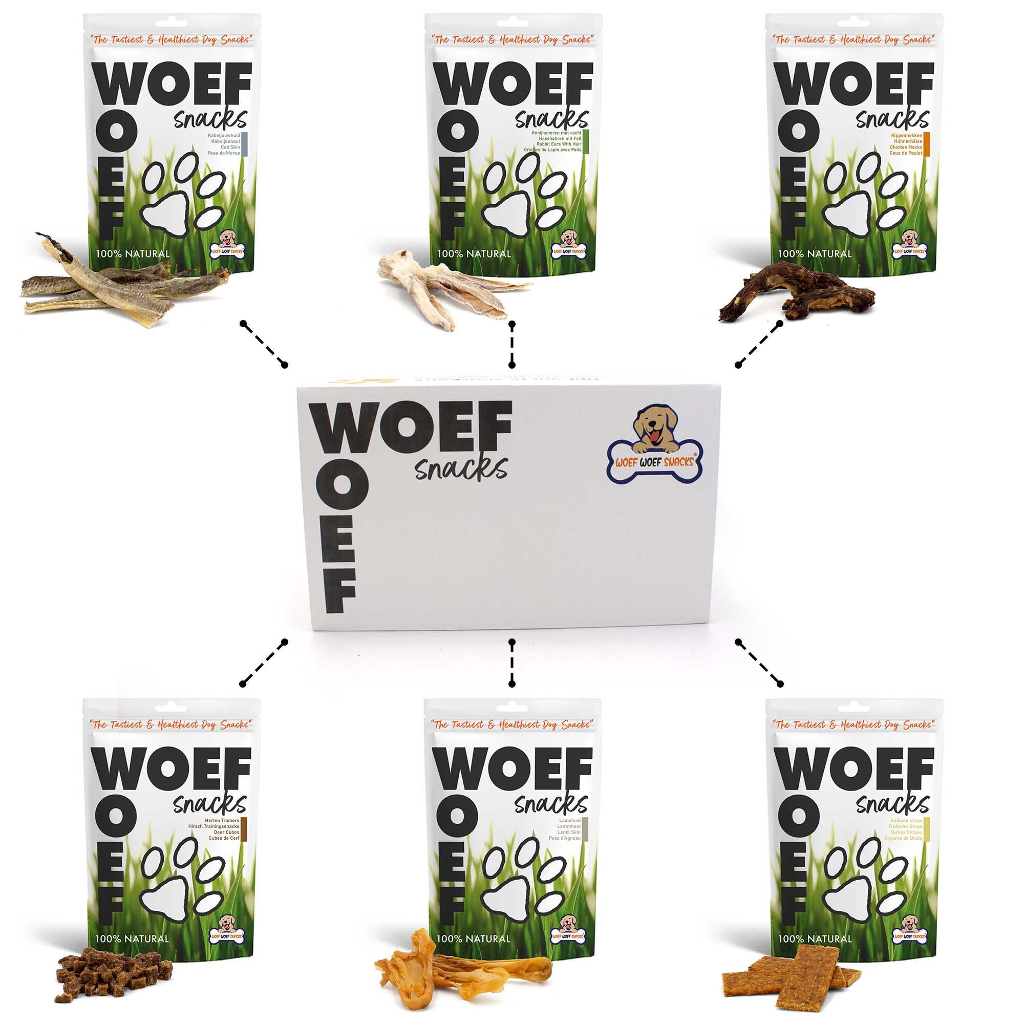 Woef Woef Snack Box (M)
