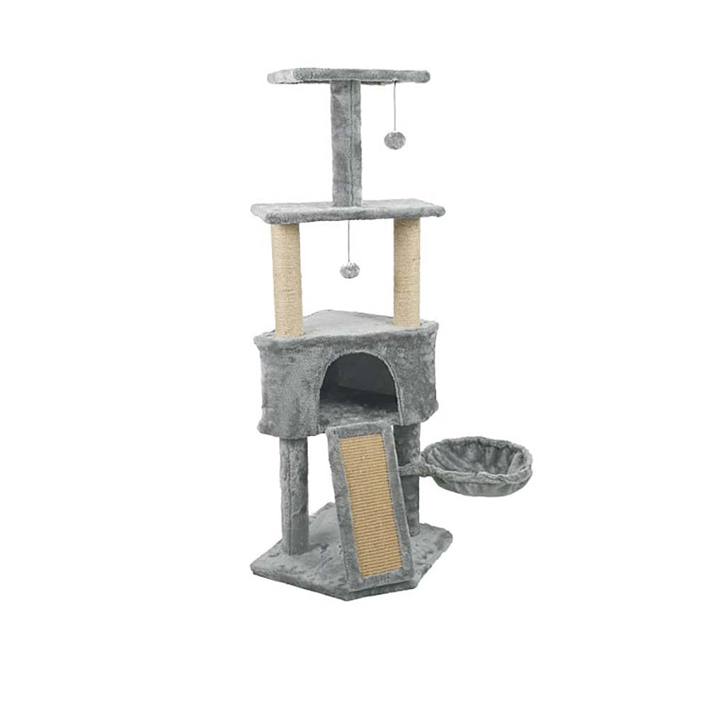 Cat Climbing Wall-Grey