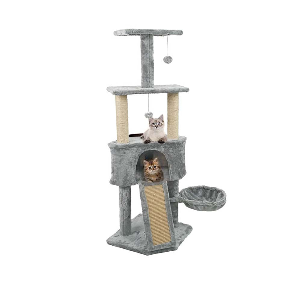 Cat Climbing Wall-Grey