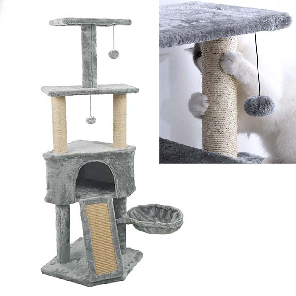 Cat Climbing Wall-Grey