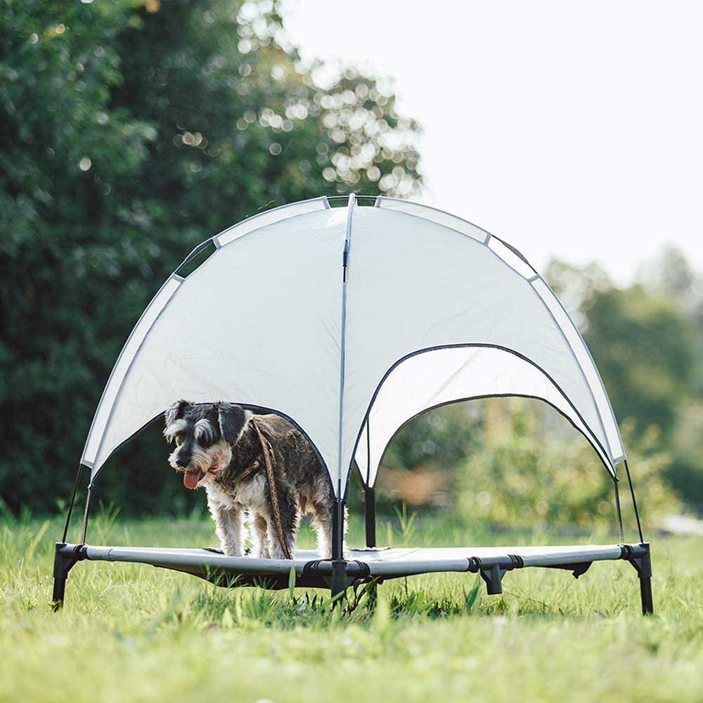 Culcus cu parasolar pentru animale de companie, mai multe dimensiuni-L