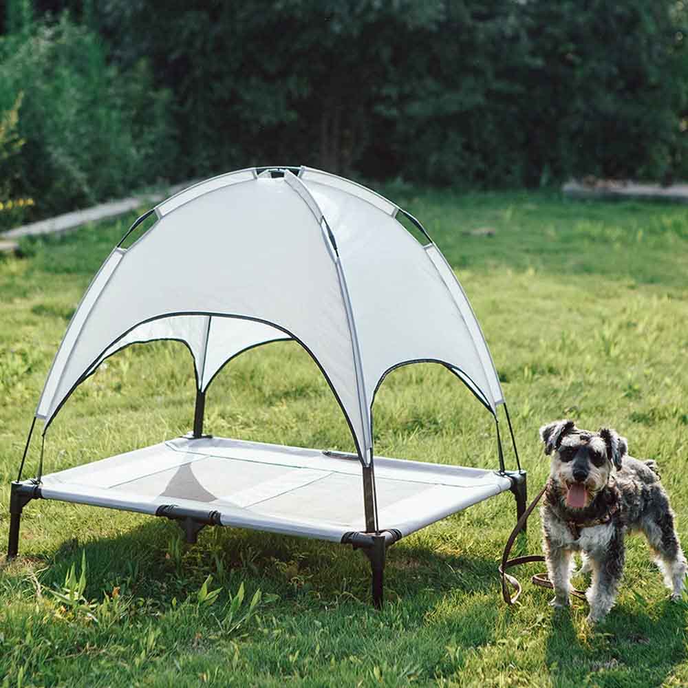 Culcus cu parasolar pentru animale de companie, mai multe dimensiuni-L