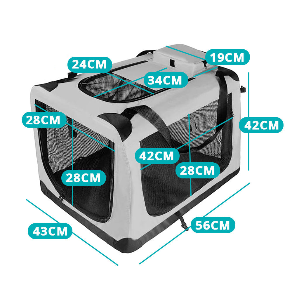 Foldable Pet Carrier Bag, Various Types - Size M