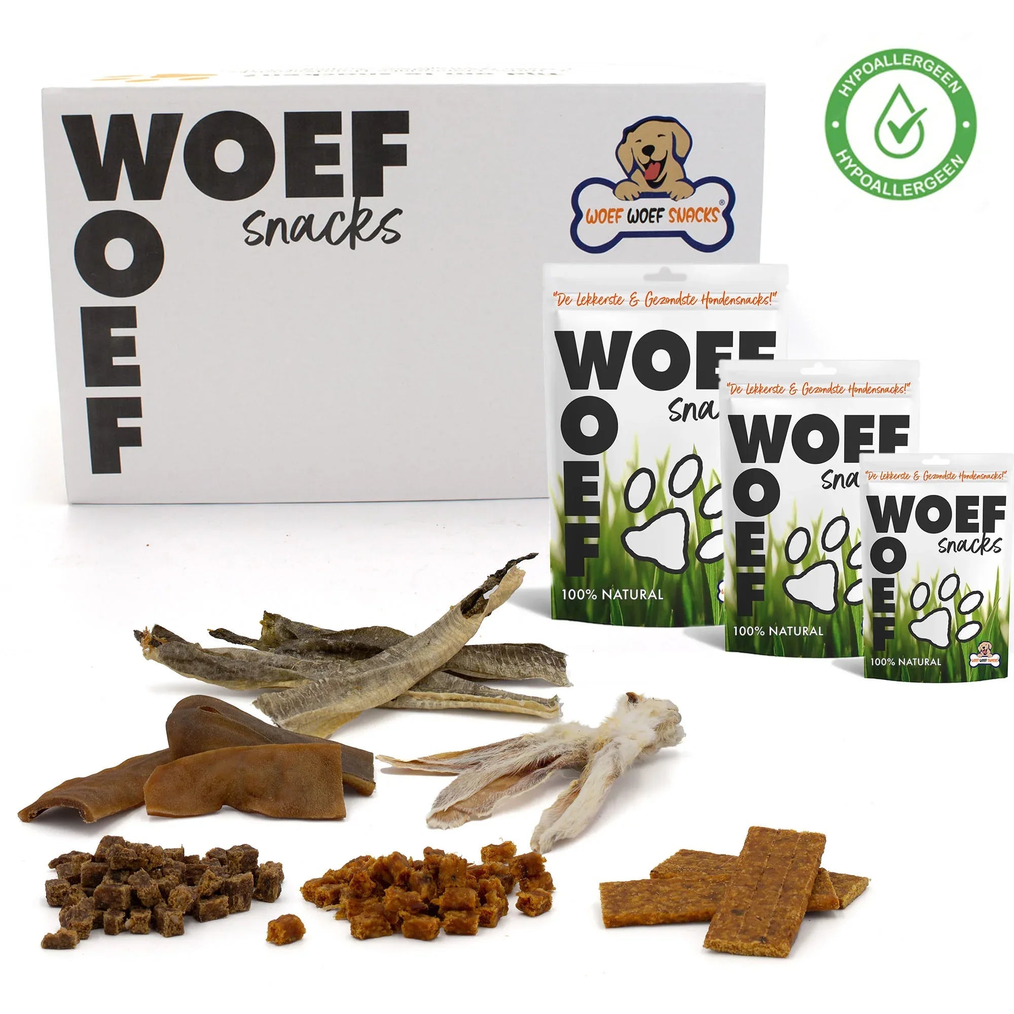 Hypoallergenic snack box