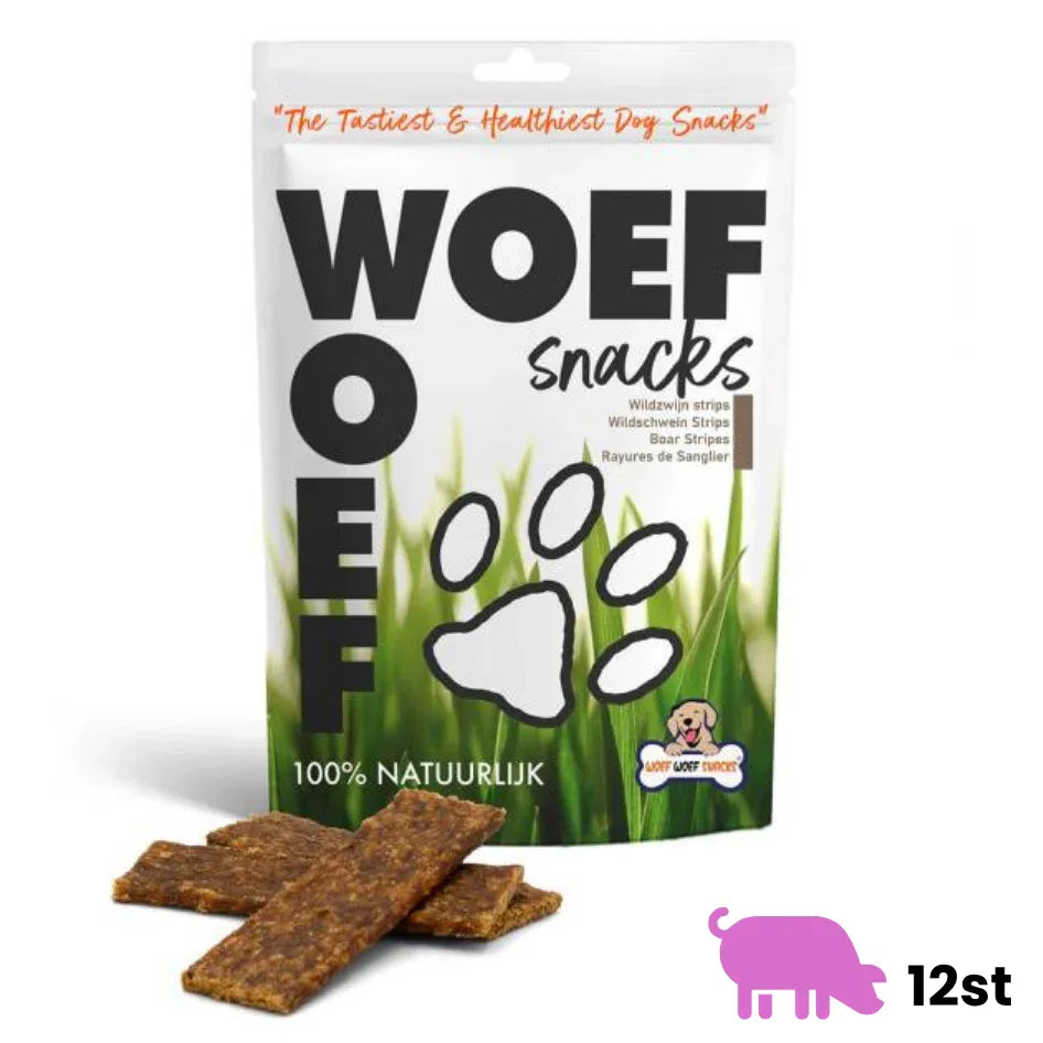 Wild boar strips