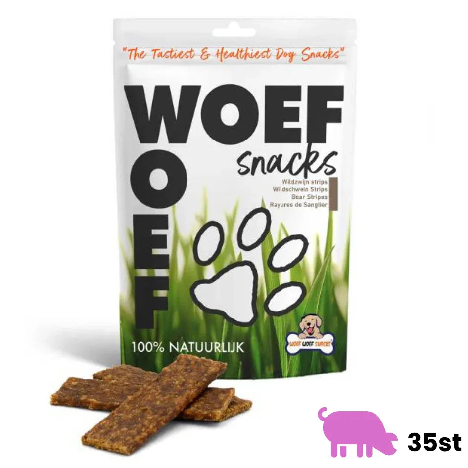 Wild boar strips